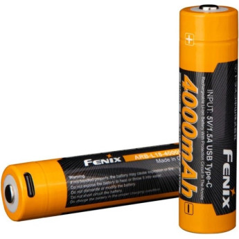 Аккумулятор 18650 FENIX ARB-L18-4000U с разъемом для USB